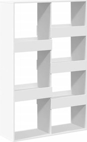 vidaXL Βιβλιοθήκη Λευκή 100x33x155,5 εκ. από Επεξεργασμένο Ξύλο