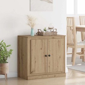 vidaXL Πλαϊνό γραφείο 70 x 35,5 x 67,5 εκ. Artisan Oak