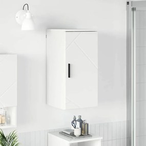 vidaXL Ντουλάπι Μπάνιου Υψηλής γυαλάδας λευκό 30 x 31,5 x 61 εκ