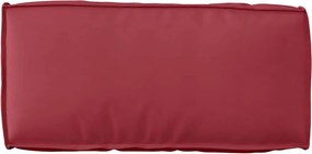 vidaXL Μαξιλάρι Ύφασμα Όξφορντ Κόκκινο 80 x 40 x 12 cm