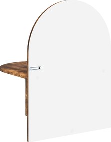 vidaXL Κομοδίνο Καπνιστή Δρυς 48 x 49 x 65 εκ.