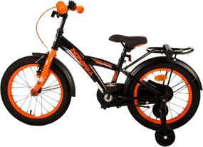 Thombike 16 Inch 23 cm Boys Coaster Brake Black/Orange