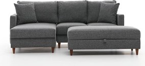 Corner Sofa Eva Left - Grey Grey