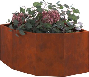 vidaXL Γωνιακό Ροδόδεντρο Σκ rusty 60 x 60 x 35 cm