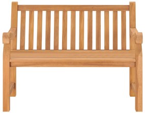 vidaXL Παγκάκι Κήπου 114 εκ. από Μασίφ Ξύλο Teak