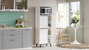 Ντουλάπι Κουζίνας Λευκό ON10Α 45,1x35,5x160