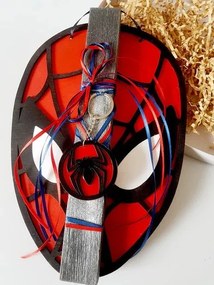 Τύπου Spiderman Σπάιντερμαν Αρωματική λαμπάδα ν.6 - Σετ Λαμπάδα, Πλάτη και Αυγό