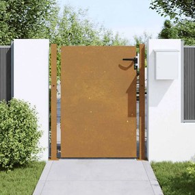 vidaXL Πύλη Κήπου 105 x 130 εκ. από Ατσάλι Corten