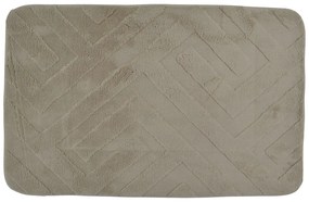 Πατάκι Μπάνιου Memory Foam Μπεζ Χρώμα Με Pvc 50x80cm