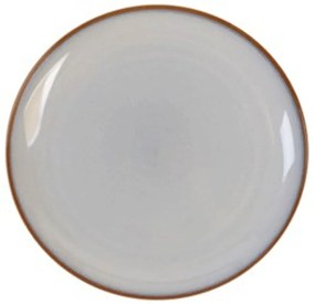 Πιάτο Γλυκού PortoSanto 25.054.03 Φ21cm Beige-Brown Cryspo Trio Clay