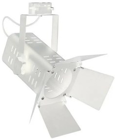Σποτ Ράγας 4-Line THEATRE ALUMINIUM E27-PAR30 μαύρο λευκό Led Space Lights-2115006-Λευκό 2115006
