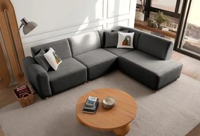 Corner Sofa S-Loft Right - Anthracite Anthracite