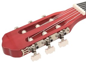 vidaXL Κιθάρα Western Classical Cutaway με Ισοσταθμιτή 6 Χορδές Μαύρη