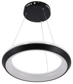 Φωτιστικό Οροφής Melina 61043 Led 55W Φ48cm Black GloboStar Plastic
