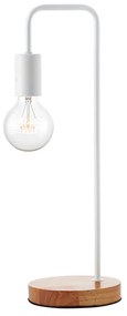 Πορτατίφ Aca Naxos KS1755WWD White Matt/Wood