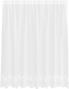 vidaXL Κουρτίνα Δαντέλας με κουρτίνες Λευκό 160 x 200 cm Πολυεστέρας