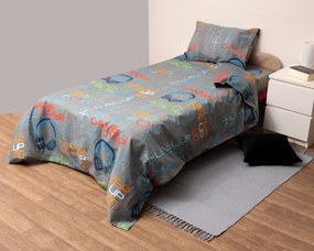 Σετ Σεντόνια Ημίδιπλα με Λάστιχο 120x200+25 860