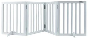 VEVOR Free Standing Dog Gate 24x80.3 inch Freestanding Pet Gate Foldable White