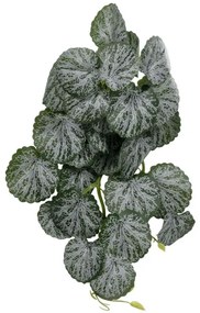 Τεχνητό Κρεμαστό Φυτό Begonia 20611 30x15x45cm Green-White GloboStar Ύφασμα