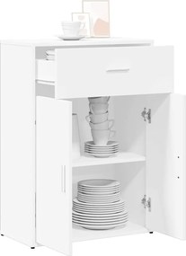 vidaXL Βοηθητικό Ντουλάπι Λευκό 60x30x84 εκ. από Επεξεργασμένο Ξύλο