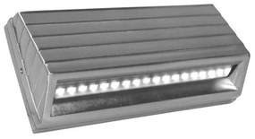 Adeleq Led Φωτιστικό Αλουμινίου Εξωτερικό Κυρτό 3.2W Ψυχρό Σατινέ 3-909516600