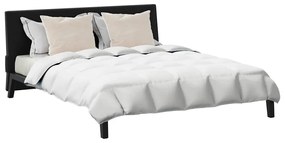 vidaXL Σετ Παπλωμάτων με μαξιλάρι 3 pcs Λευκό Φτέρος