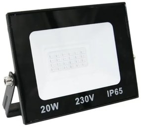 Προβολέας LED SMD 20W Μπλε Φως IP65 Μαύρο 3-3920114 Lumen-3-3920114-Μαύρο 3-3920114