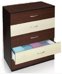 Συρταριέρα, K 5800, 80x93x43, Genomax  12814-3327331  Χρωμα  wege