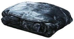 Κουβέρτα μινκ σε χρώμα μπλε 220x230