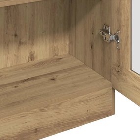 vidaXL Ψηλό Σανίδι από Τεχνητό Δρυ 82,5x30,5x150 εκ. από Τεχνητό Ξύλο