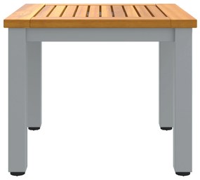 vidaXL Τραπέζι Κήπου  45x45x38 εκ. Συμπαγές Ξύλο Ακακίας