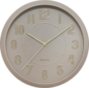 Ρολόι Τοίχου (Φ30) A-S Alizee Taupe 212933A