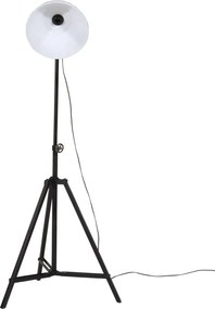 vidaXL Φωτιστικό Δαπέδου 25 W Λευκό 61x61x90/150 εκ. Ε27