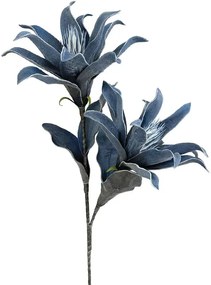 MarHome ΚΛΑΔΙ FOAM ΑΝΘΗ ΓΚΟΥΣΜΑΝΙΑ x2 ΜΠΛΕ - 15x95cm 8/24ΚΙΒ  00-7088-3
