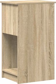 vidaXL Βάση πύργου υπολογιστή με συρτάρι Δρυς sonoma 35x45x77 cm