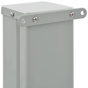 vidaXL Σκίαστρο Πλαϊνό Συρόμενο Βεράντας Γκρι 120 x 300 εκ.