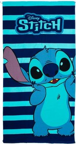 Παιδική Πετσέτα Θαλάσσης Microfiber (70x140) Dimcol Lilo & Stitch 187 Dark Blue