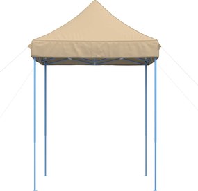 vidaXL Σκηνή Πάρτυ Μπεζ 200 x 200 x 306 εκ. Ύφασμα Όξφορντ