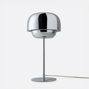 Επιτραπέζιο φωτιστικό από μεταλλικό χρώμιο Kinoko