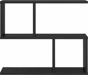 vidaXL Ράφι Τοίχου Μαύρη Δρυς 60 x 12 x 50,5 εκ Επεξεργασμένο Ξύλο