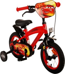 Cars 12 Inch 23 cm Boys Coaster Brake Red/Black