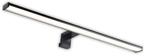 Απλίκα Φωτιστικό Τοίχου Μπάνιου LED 8W IP44 4000K Μαύρο 3-400811 Lumen-3-400811-Μαύρο 3-400811