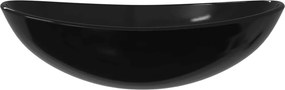 vidaXL Νιπτήρας Μαύρος 54,5 x 35 x 15,5 εκ.