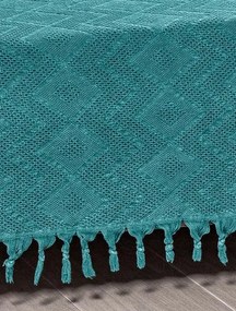 Κουβέρτα Πικέ Ζακάρ TIFOON PETROL