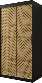 Ντουλάπα συρόμενη Jodelka-Mauro-Artisan-Μήκος: 100 εκ. - 100.00Χ62.00Χ200.00cm