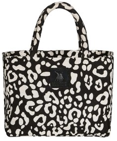 Τσάντα Θαλάσσης Polycotton 36x28εκ. Essential 4059 Μαύρη-Taupe Greenwich Polo Club