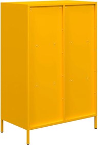 vidaXL Ντουλάπι Μουσταρδί 68x39x103,5 εκ. από Ατσάλι