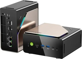 Μίνι υπολογιστής GMKTEC EVO-T2S με επεξεργαστή Intel PantherLake X7 358H, 64 GB και 1 TB