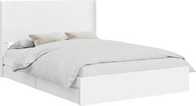 vidaXL Καλάθι με αποθήκη και κεφαλάρι Λευκό 160 x 200 cm