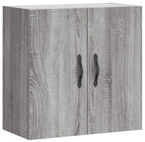 vidaXL Ντουλάπι Τοίχου Γκρι Sonoma 60x31x60 εκ. από Επεξεργασμένο Ξύλο